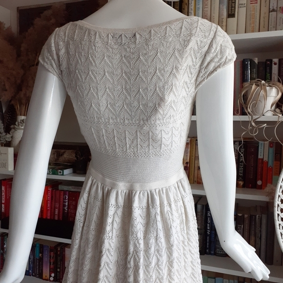 American eagle outfitters knitted white dress P88 - Picture 10 of 13